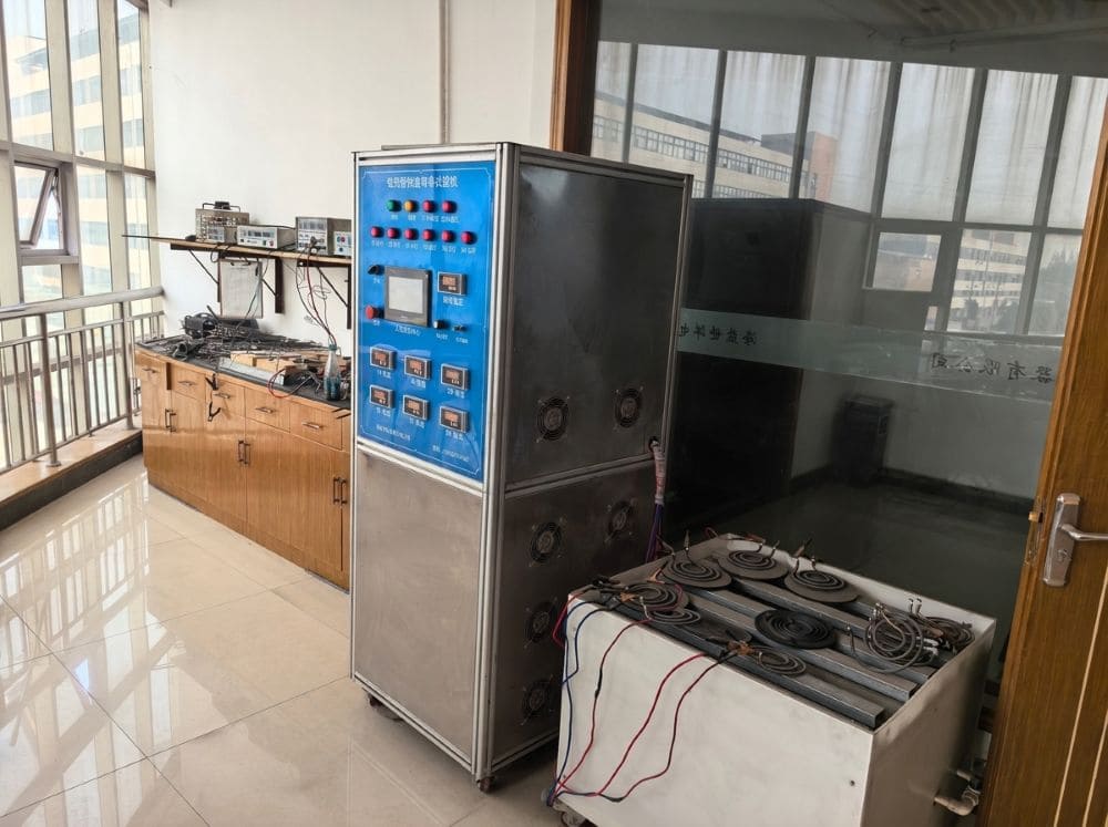 Quality assurance laboratory testing high voltage withstand and insulation resistance